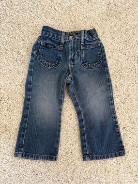 Vintage 90s Y2K Lee Riders Bootcut Jeans Toddler Girl Size 2T